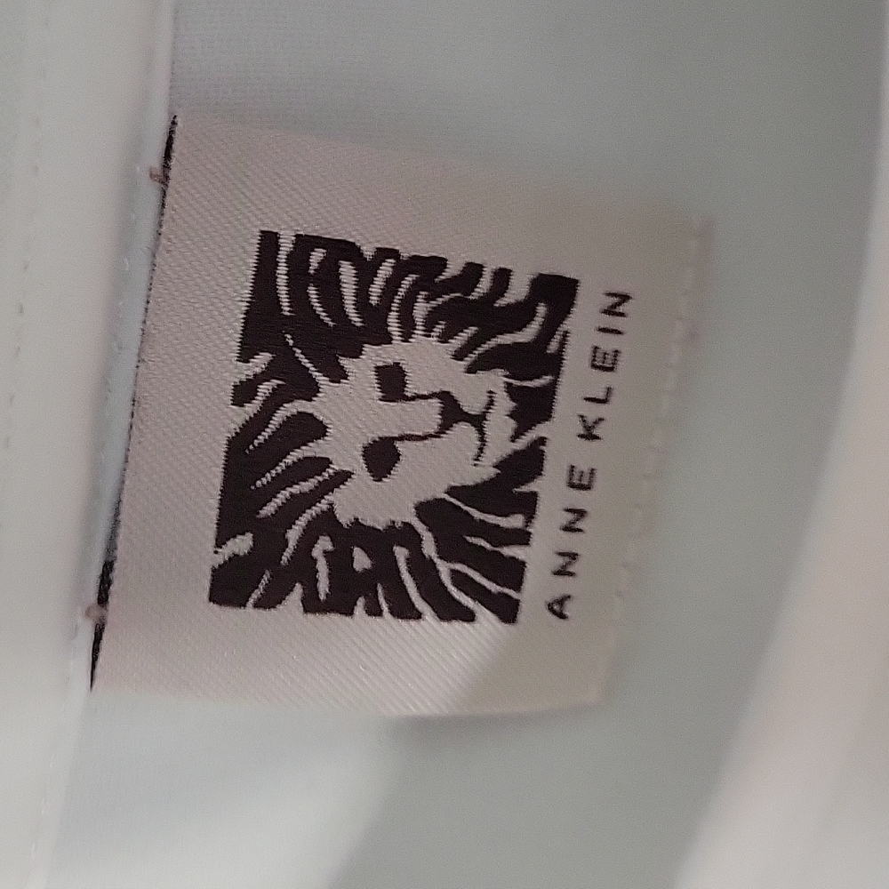 Anne Klein Angled And Split Side Tunic Top. Cream… - image 3